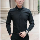 Бренд BROWON 2022, Повседневная Весенняя Роскошная приталенная Мужская рубашка с длинным рукавом, уличная одежда, мужские рубашки, s Fashions Jersey