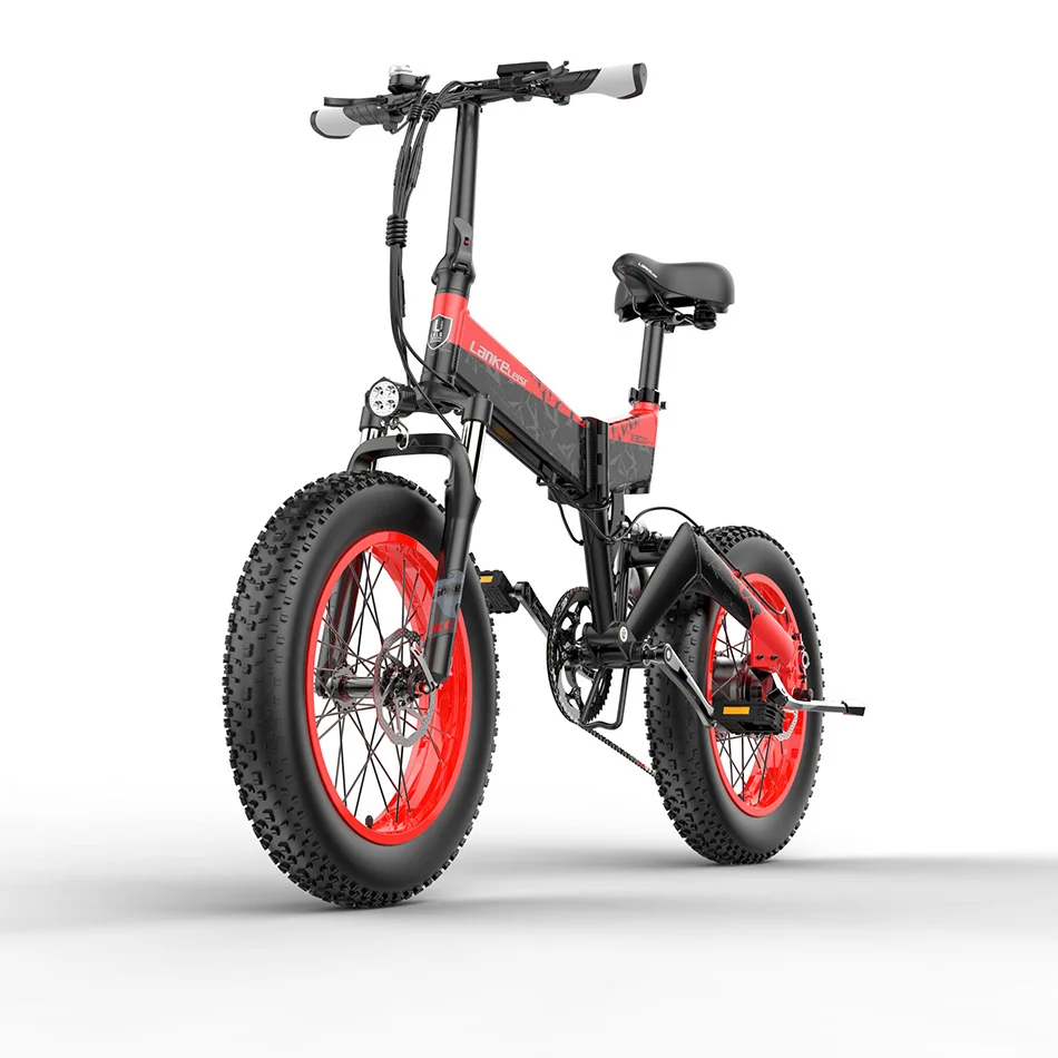 

EU Stock X3000PLUS 1000W Electric Bicycle Off Road 48V Foldable Electric Bike Max Speed 46KM/H Mountain Bike
