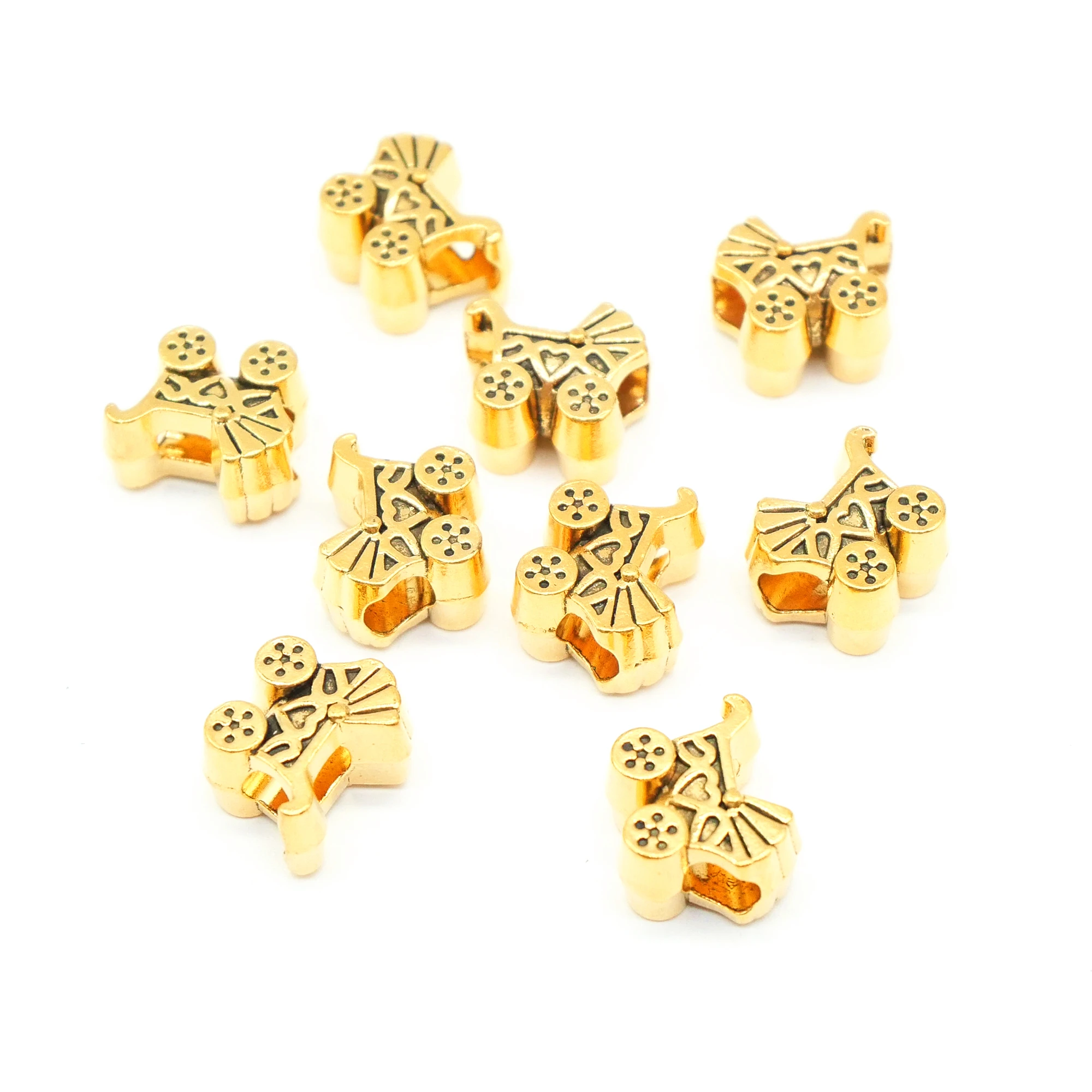 

12 шт., подвеска для браслета, 14 х12х8 мм