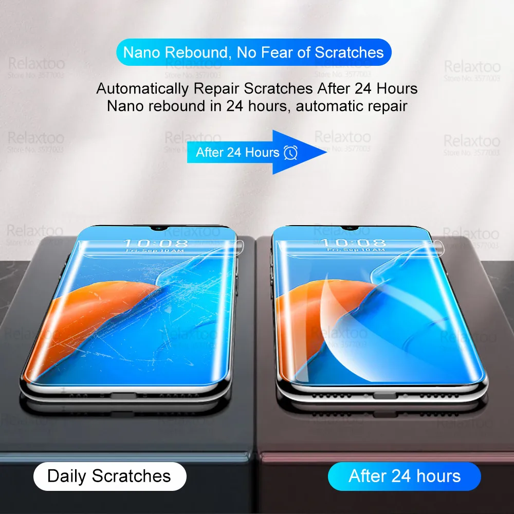 Гидрогелевая пленка 4 в 1 для камеры Infinix Note 12 Pro Защитная экрана Infi Nix Note12 12Pro 4G X676B 6 7