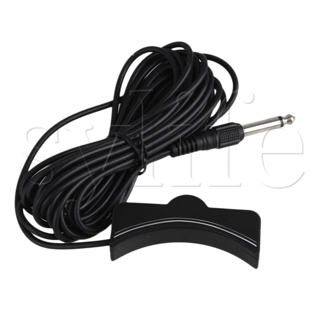 

Soft Rubber Acoustic Classical Guitar Amplifier Soundhole Pickup 6.3mm Jack