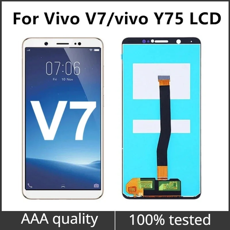 5 7-дюймовый ЖК-дисплей для Vivo V7 сменный преобразователь сенсорного экрана в сборе