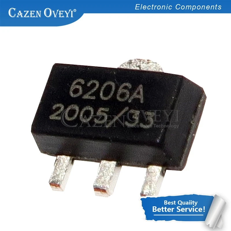 20pcs/lot XC6206P332PR XC6206P332 XC6206 3.3V SOT-89 In Stock