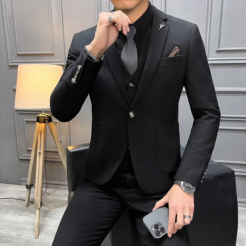 Новинка весна-лето 2024 деловые костюмы мужские повседневные стильные Куртки