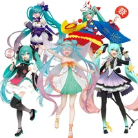 anime hatsune miku figure toy kawaii cartoon character pvc action figurine model chinese style doll collection toys ornament