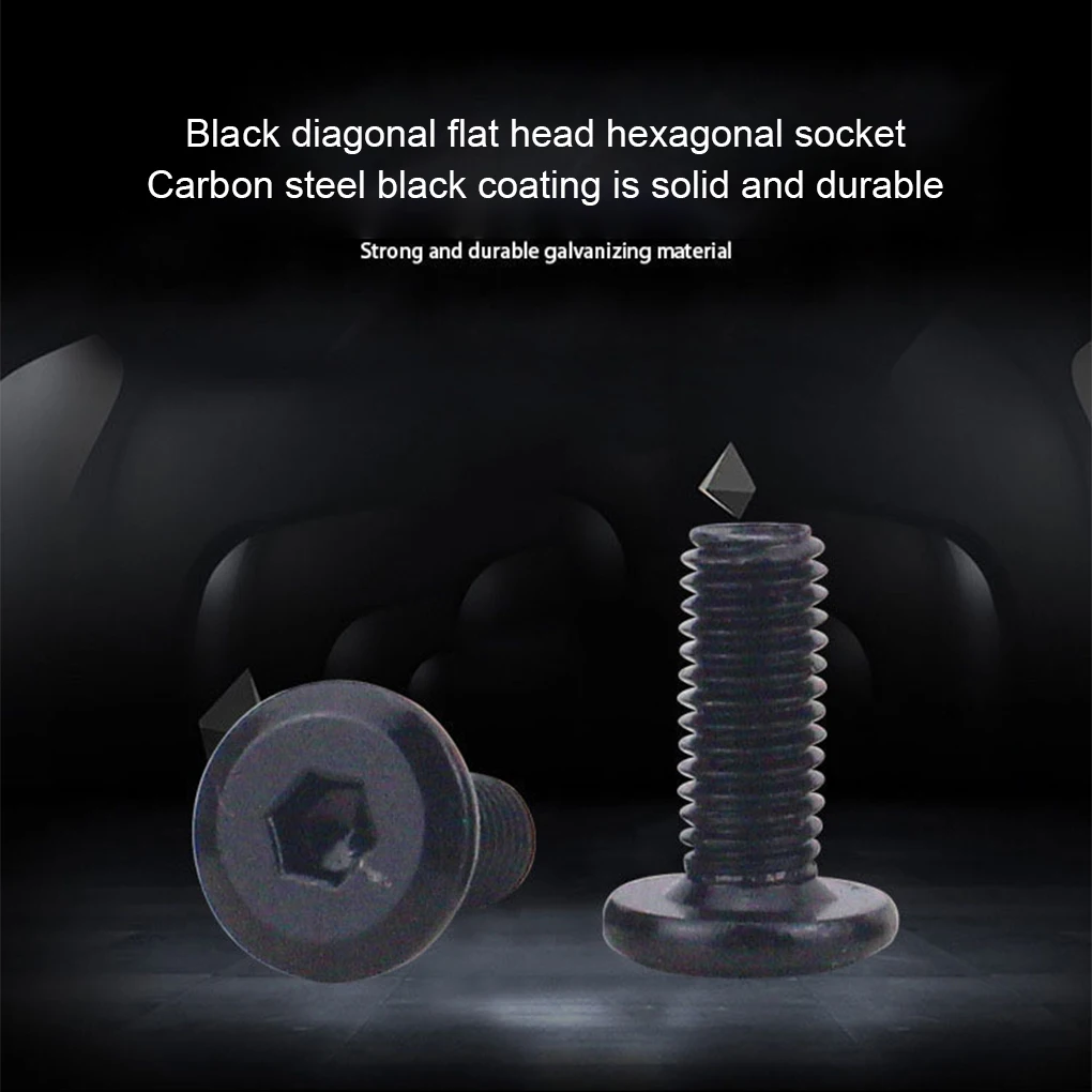 

10 шт., шестигранные винты из углеродистой стали