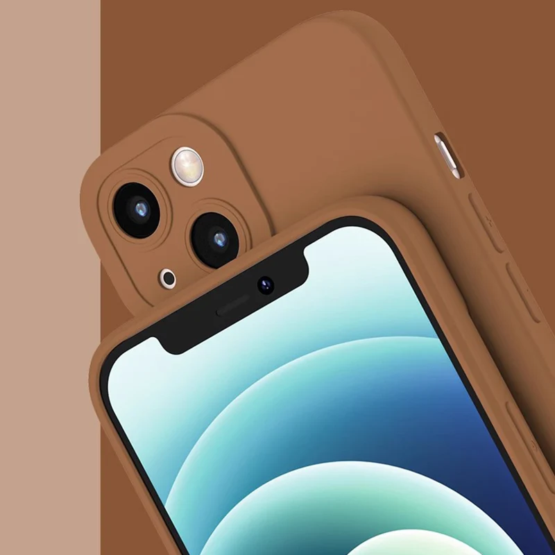 Роскошный коричневый матовый цветной чехол для Huawei Honor 100 Pro 90 Lite 80 GT 70 60 50 SE 30 20S