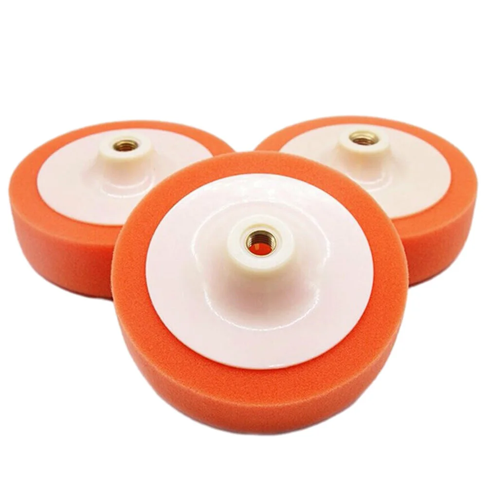 

For Car Polishing And Buffing Sponge Heads Orange Polishing Sponge Heads Roundness Orange Polishing Sponge Heads