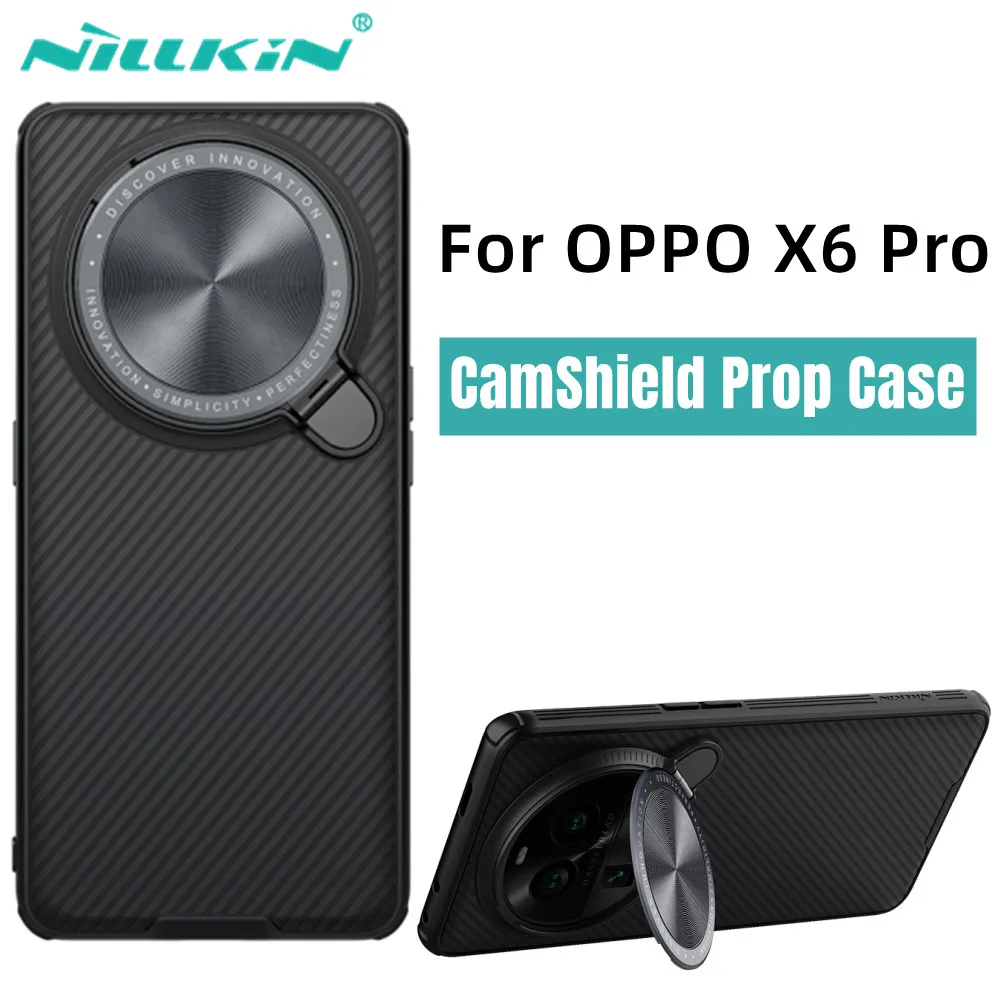 

Nillkin For OPPO Find X6 Pro Case CamShield Prop Privacy Protection Flip-style Lens Phone Holder Camera Cover For Find X6 Pro