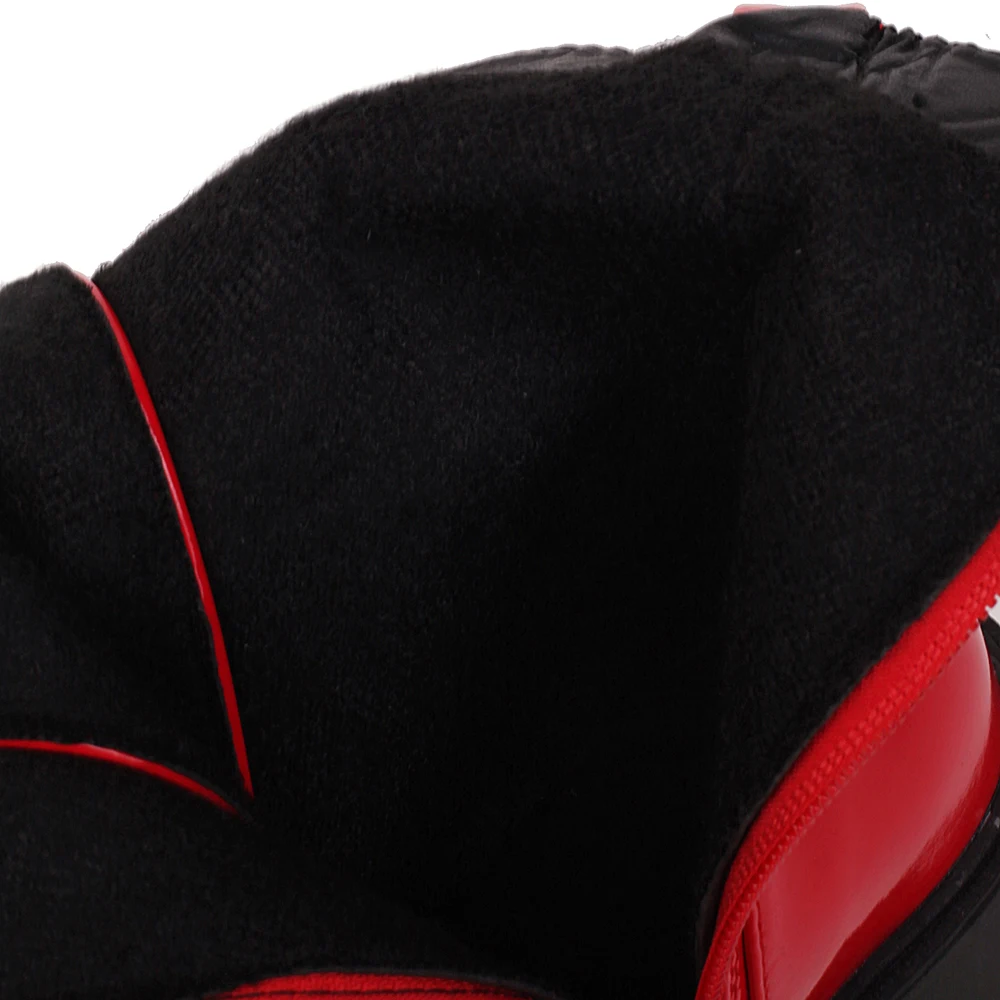 Lace Up Sexy Winter Fashion Women Platform Boats Mujer Punk High Heels Black Yellow Red White Ankle Boots Autumn Rubber Shoes