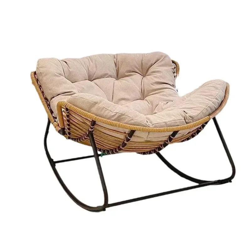 Современный дизайнерский высококачественный одиночный роскошный кожаный стул