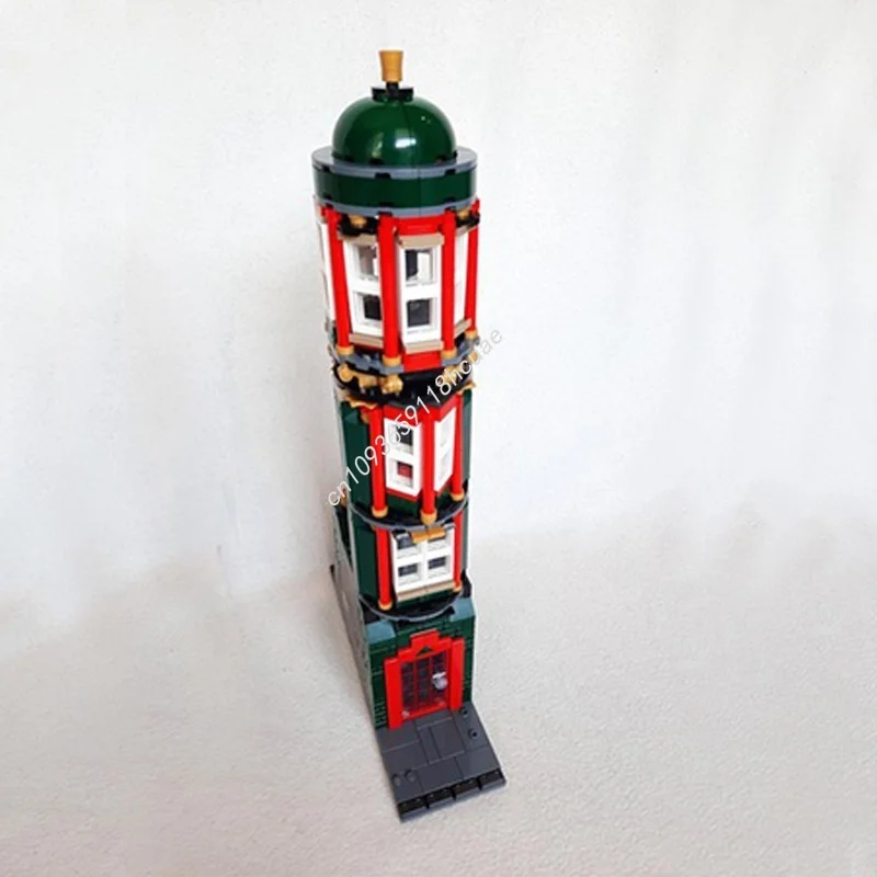 Фото 990 шт. MOC изумрудный империй, модульная модель, строительные игрушечные блоки, архитектура, рождественские подарки, сборная идея, образование, день рождения №4