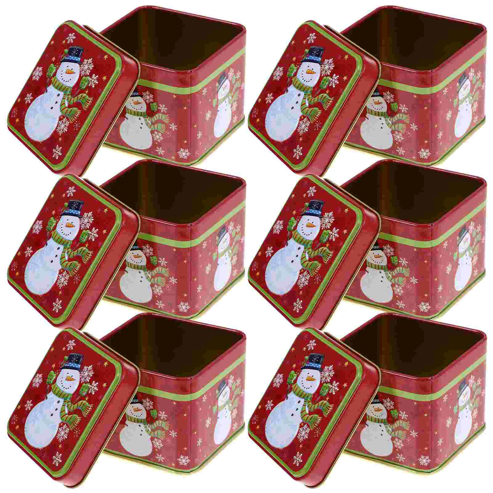 

Storage Rack Cookie Tin Lid Candy Holder Christmas Supplies Biscuit Containers Tins Lids