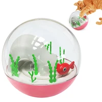 electric fish tease cat toys tumbler balls smart toy flippity fish cat toy automatic rotating pet play game toys