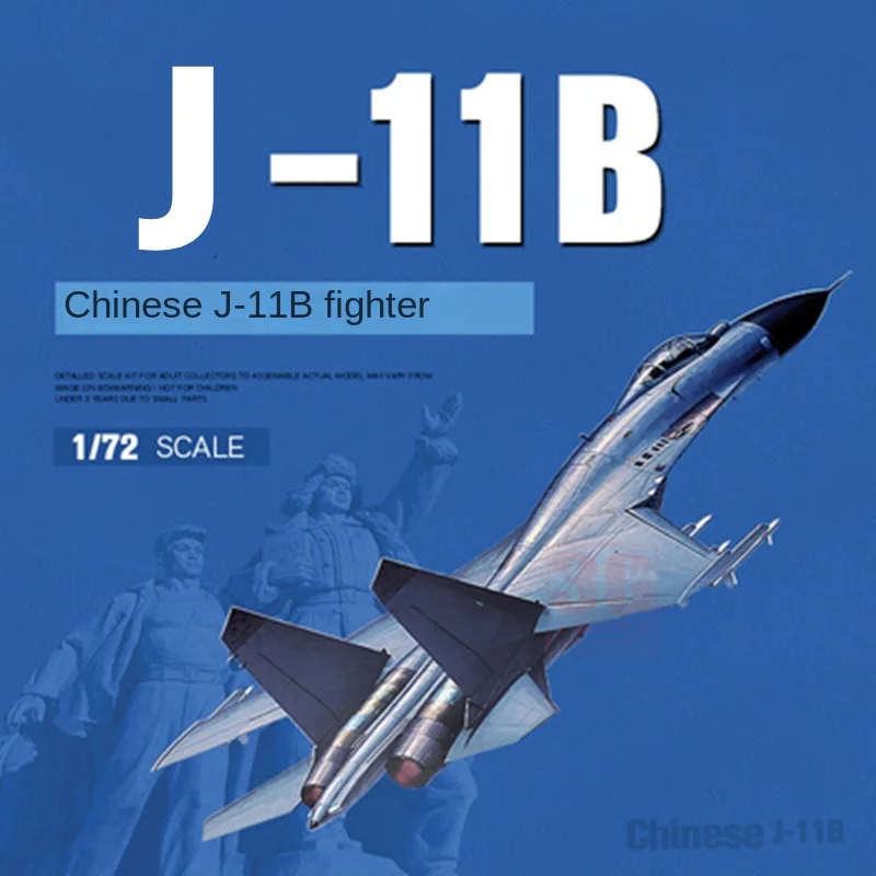 

NXS 1/72 China J-11B Air Force Fighter Model Aircraft Model Resin Model Kit Self-assembled Resin Doll Military Figure