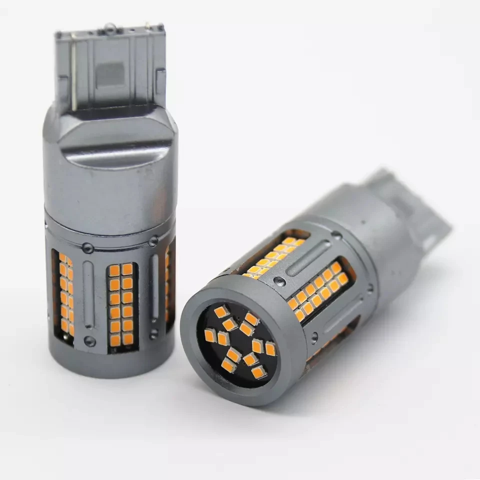 Автомобильные Светодиодные Лампы Canbus 2 Шт. 84smd 1156 Ba15s P21w 1157 Bay15d — Задние Фонари Без