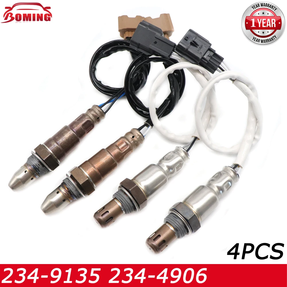 4 шт. новый лямбда-зонд кислорода O2 вверх и вниз 234-9135 234-4906 для Nissan Xterra Frontier 4.0L 2013-2014