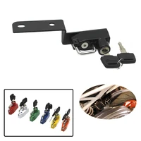 for duke 390 250 125 2017 2021 2019 2020 helmet lock mount hook side anti theft security alloy with 2 keys fits