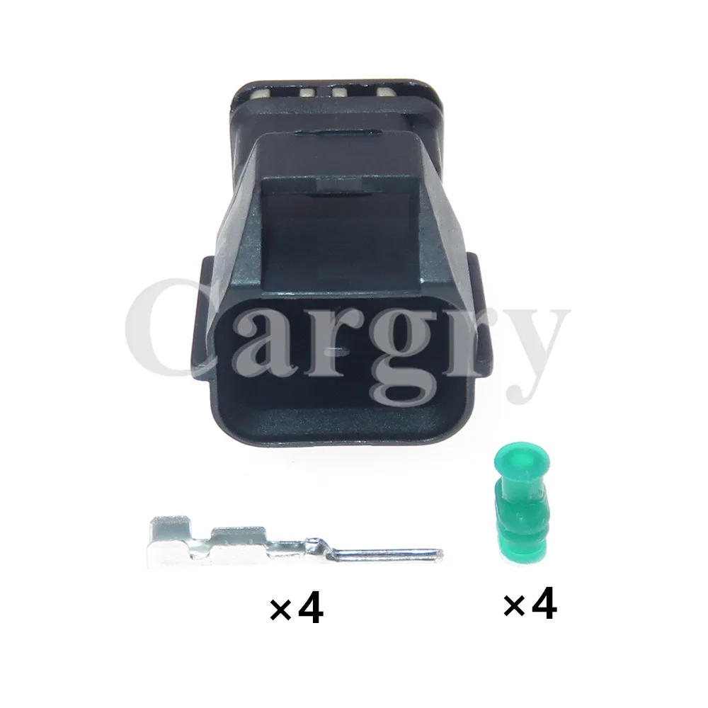 1 комплект, 4P, автоматическая водонепроницаемая розетка, корпус серии 050, разъем для лампы, разъем переменного тока в сборе MG641238-5 для Chevrolet Cruze