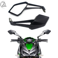 acz rear black leftright view mirrors for kawasaki z1000 z 1000 2014 2016 motorcycle rearview