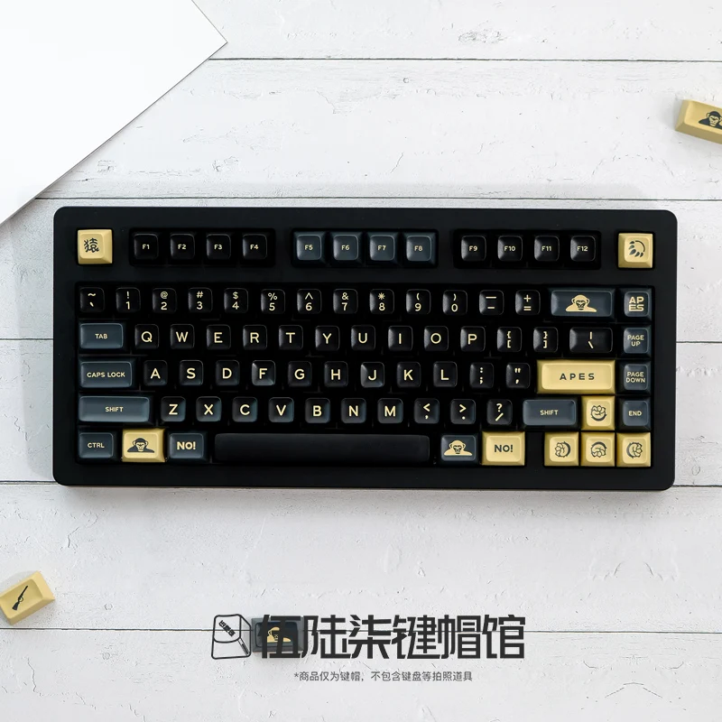 172 Keys/set APES Theme Keycaps ABS Double Shot Key Cap SA Profile For Keychron 65% 75% Anne GH60 GK64 Poker