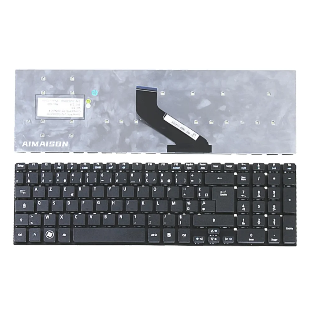 Клавиатура Azerty French совместимая с Acer Aspire E15 E17 без подсветки
