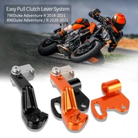 motorcycle cnc aluminum one finger clutch lever clutch arm for 790duke adventure r 2018 2021 890duke adventure r 2020 2021