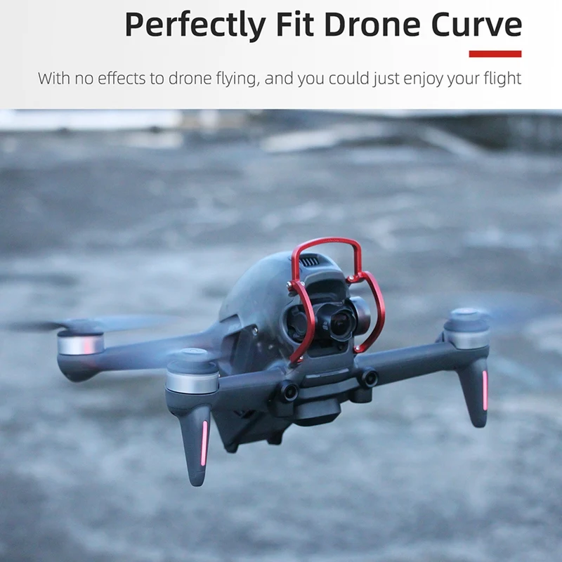 Aluminum Alloy Pan/Tilt Lens Protects The Bumper Against Collision For DJI FPV Dji Fpv Accessories