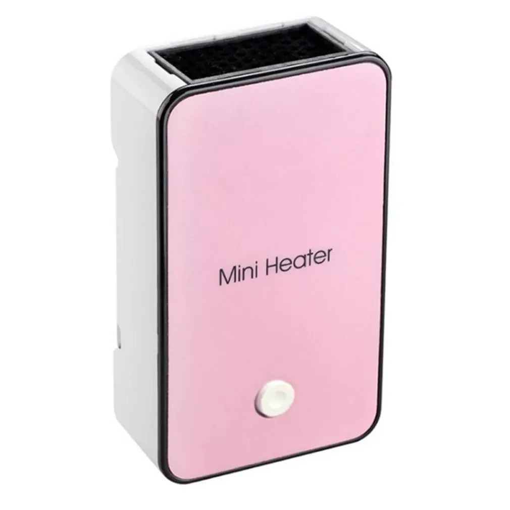 

Mini Heater Fan Portable Desktop Desk Winter Warm Space Heater Thermostat Fan For Bedroom Office Home EU US Plug