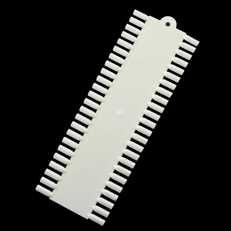 48 шт. прямоугольный прозрачный натуральный дизайн ногтей дисплей Сделай Сам