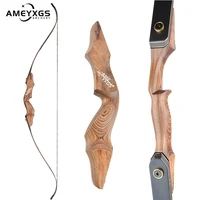 60 archery recurve bow 30 50lbs american hunting bow 15 wood handle for outdoor arrow shooting training hunting accesories