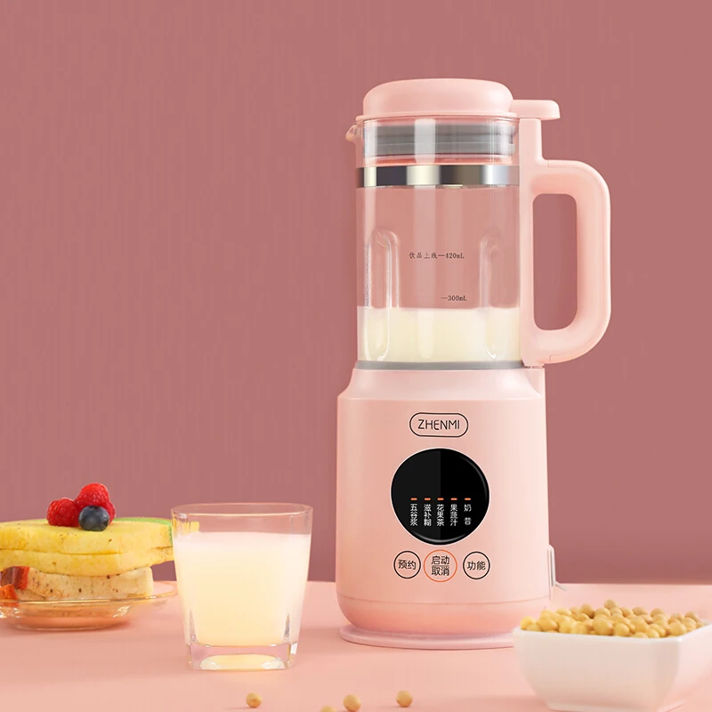 

Multi-functional heating filter-free baby food supplement machine soya-bean milk machine wall breaker 220V