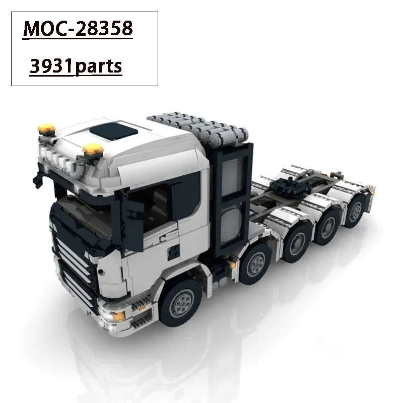 MOC-28358&ampMOC-57462&ampMOC-29504 Сверхмощный радиоуправляемый электрический грузовик