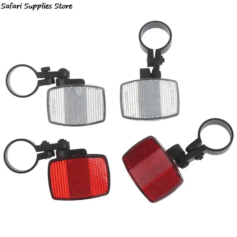 Bike Front Rear Warning Red / White Bike Accessories