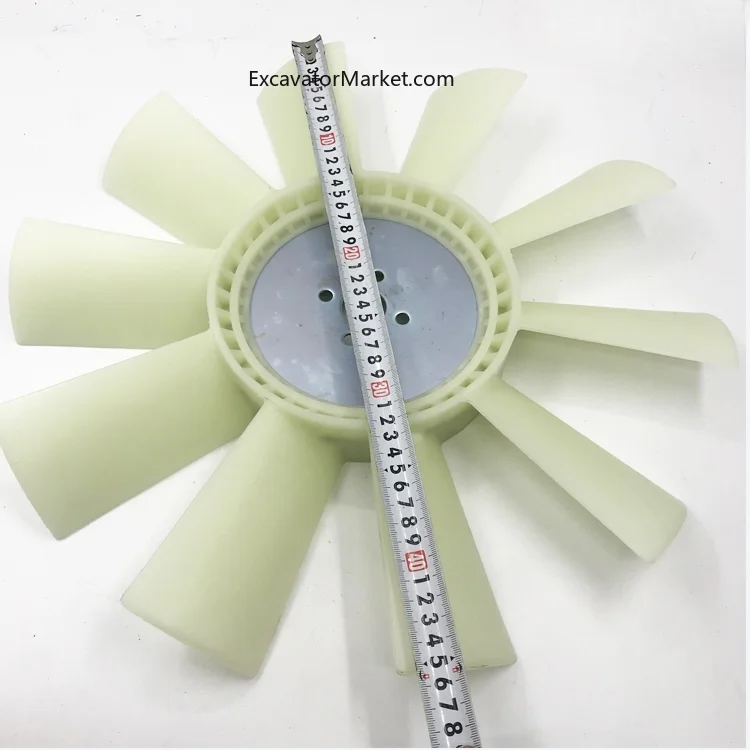 Для экскаватора Daewoo Doosan DH55 SK604 JB1 лопасти вентилятора двигателя Isuzu 10-лопастные