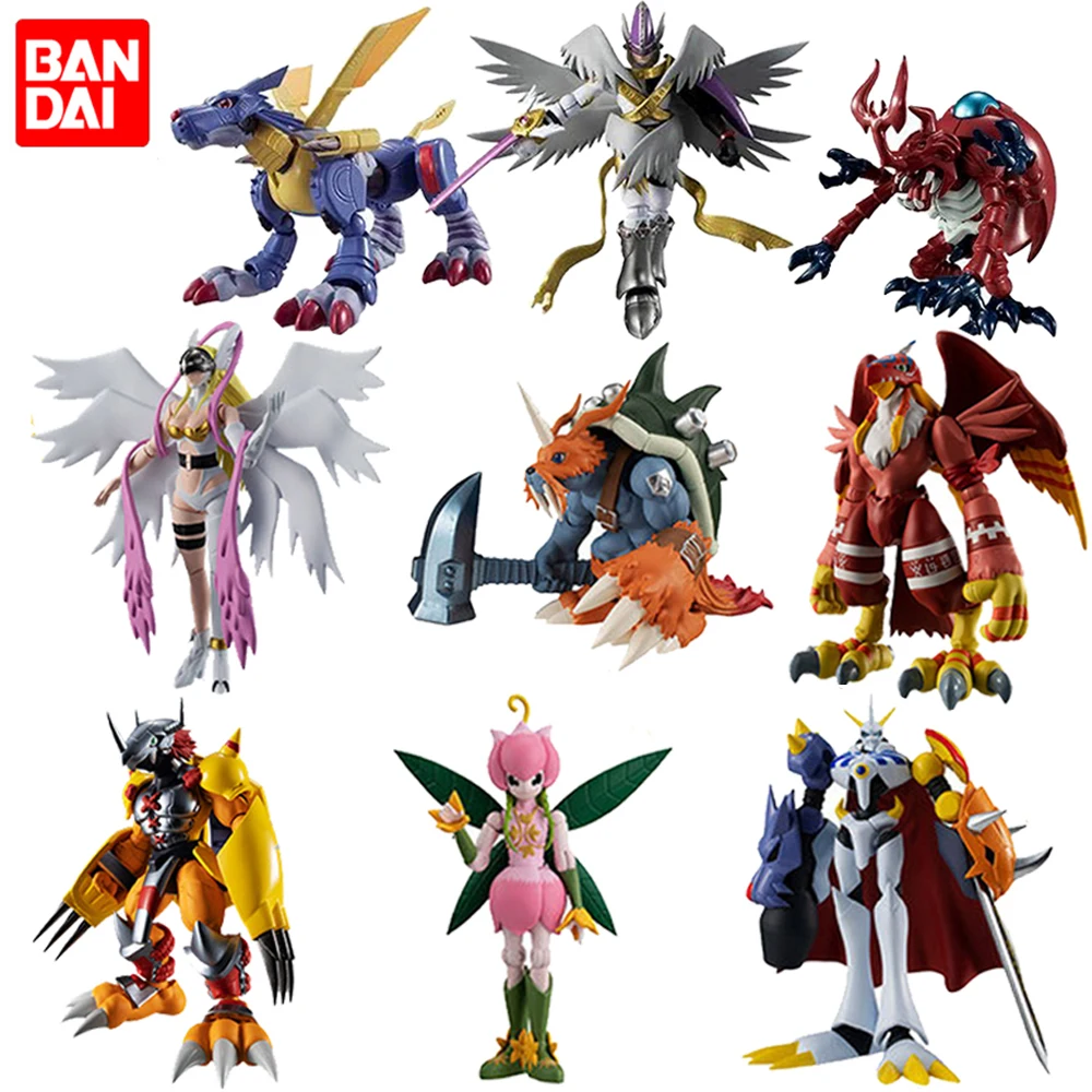 Оригинальная игрушка Bandai Digimon Приключения война греймон зудомон омгеймон Святой анэмон барангон металлический гарумон лилилимон коробка яиц SHODO