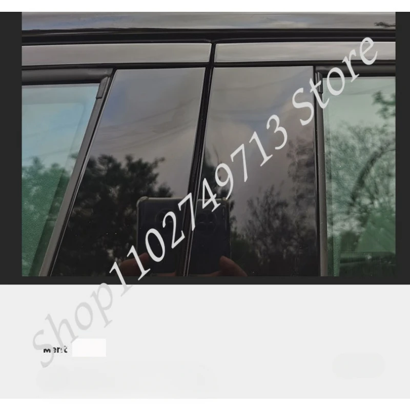 Для Jetour Dashing Dasheng Chery GreatSaint 2022 ~ 2025 из нержавеющей стали черная накладка на порог