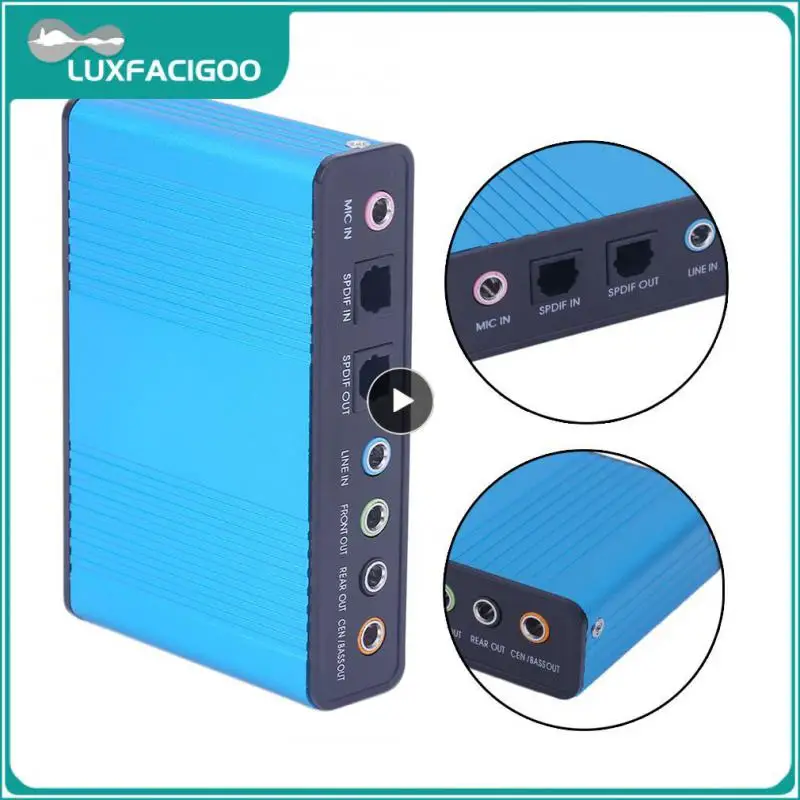 Конвертер звуковой карты USB аудио драйвер внешний канал 7 1 и 5 оптическая Звуковая