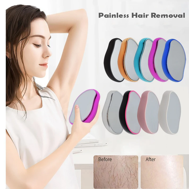 

Epilator for Women Crystal Hair Remover Manual Shaver Body Hair Removal Washable Reusable Painless Epilator depiladora indolora