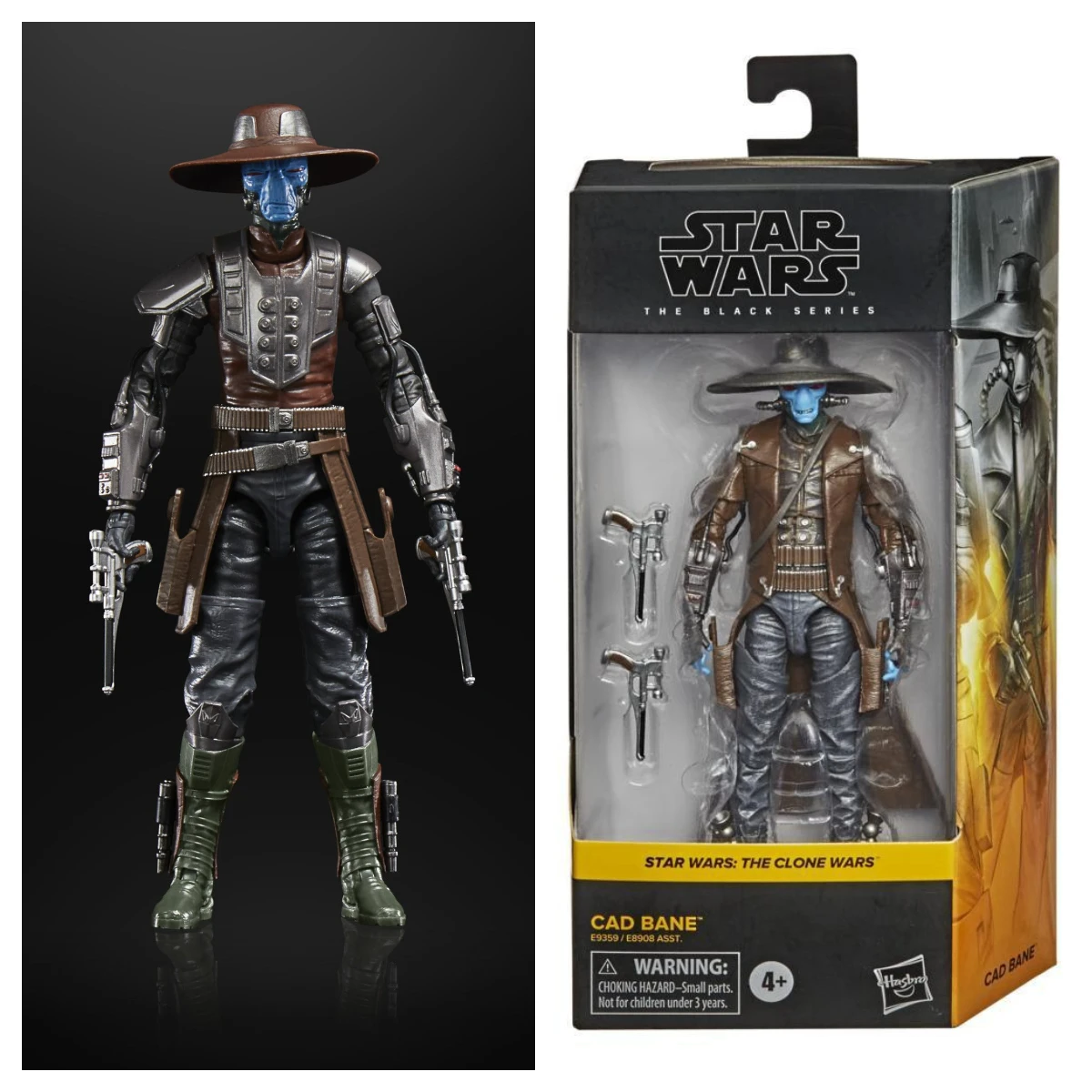 The Black Series Cad Bane And Boba Action Figures Scale The Clone Wars Model  Collection Toy Gifts