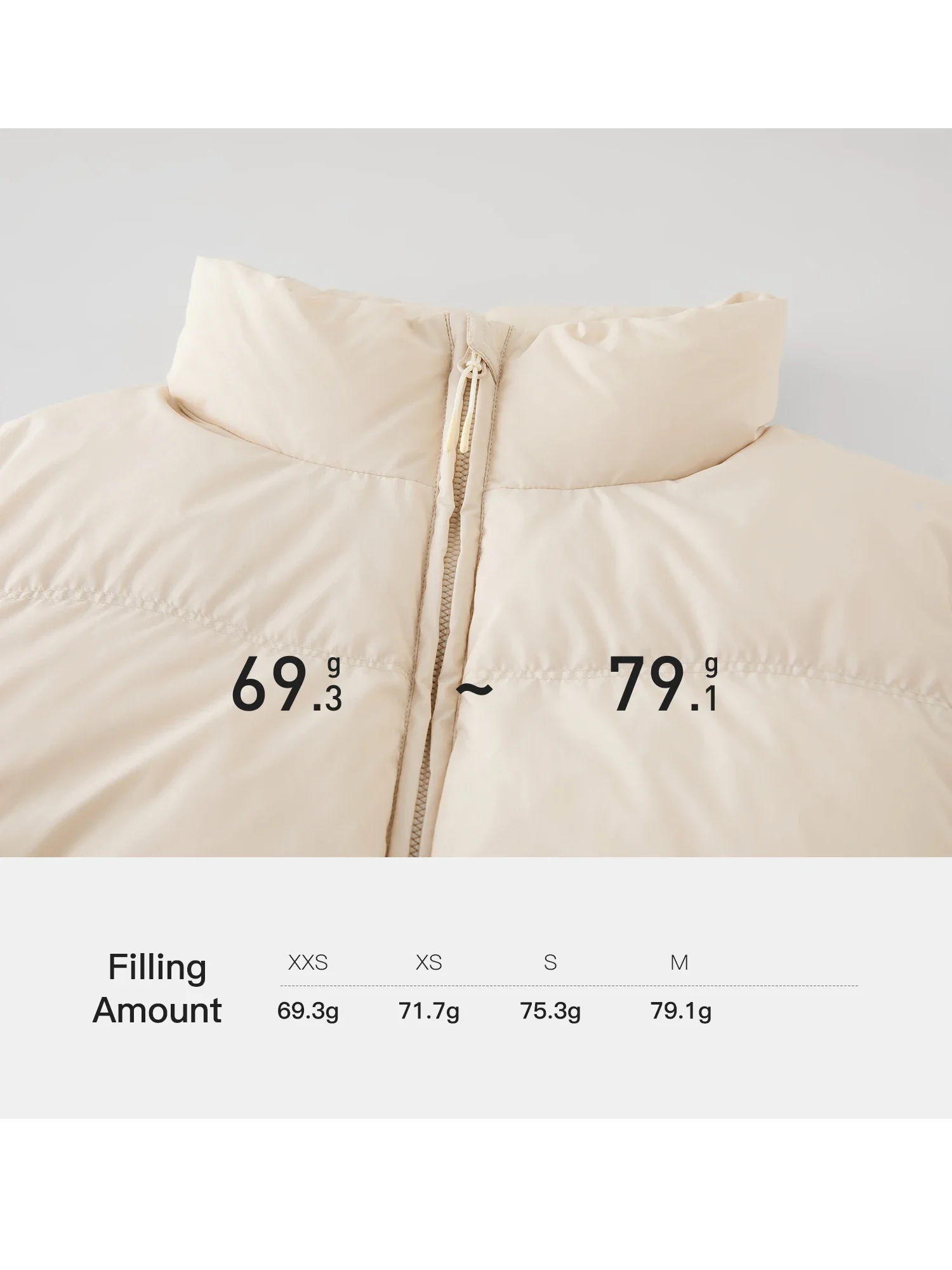 Женская куртка ZIQIAO 73.2G с воротником-стойкой