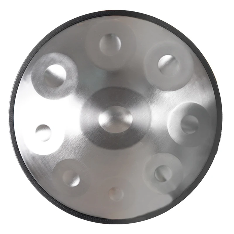 9/10 Tone Handpan Steel Tongue Drum Luxury Gold Silver Hand Pan Ethereal Drum Professional Musical Drums Percussion Instruments