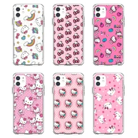 cute hello kitty for iphone 10 11 12 13 mini pro 4s 5s se 5c 6 6s 7 8 x xr xs plus max 2020 case cover