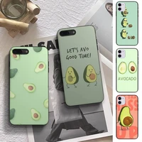 avocado aesthetic gteen fruit food phone case fundas shell cover for samsung s10 s20 fe lite s21 s30 ultra plus 5g