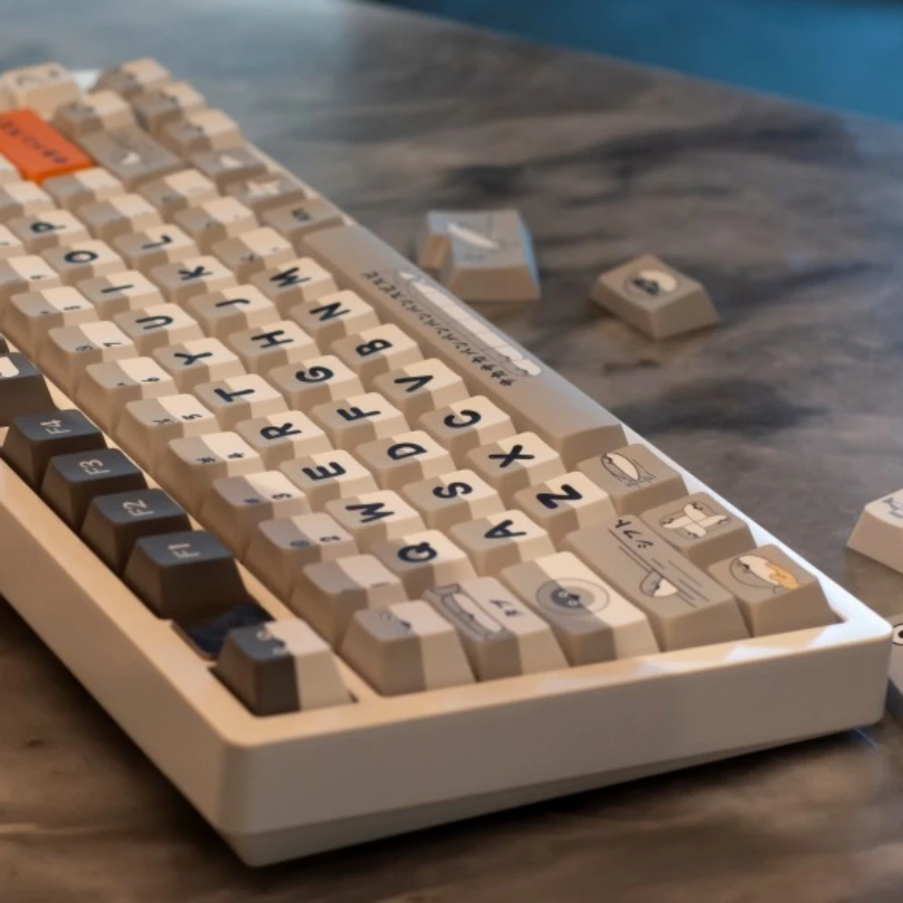 Набор клавиш с темой черепахи сакабан 140key PBT персонализированная Милая аниме