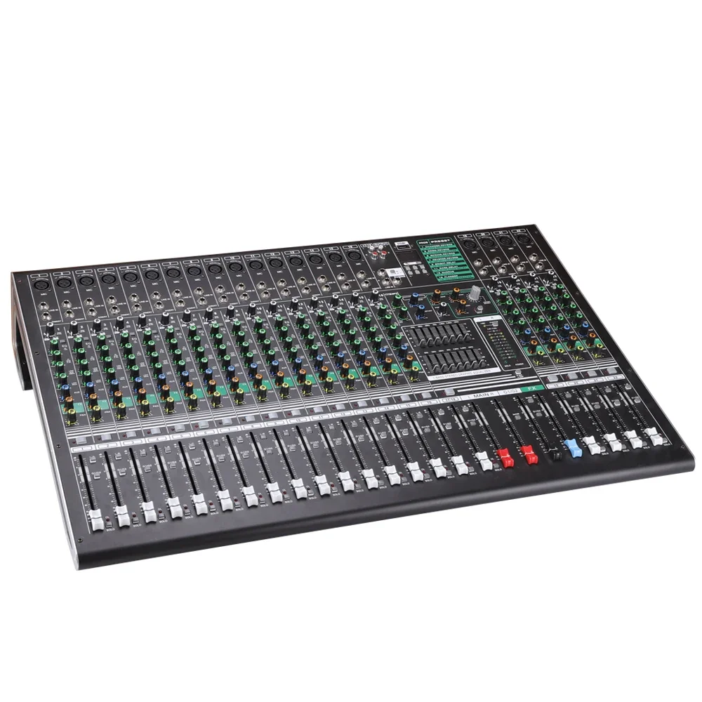 Профессиональный портативный Live Audio EQ14/18/22/26 Консоль Видео DJ DSP Цифровой