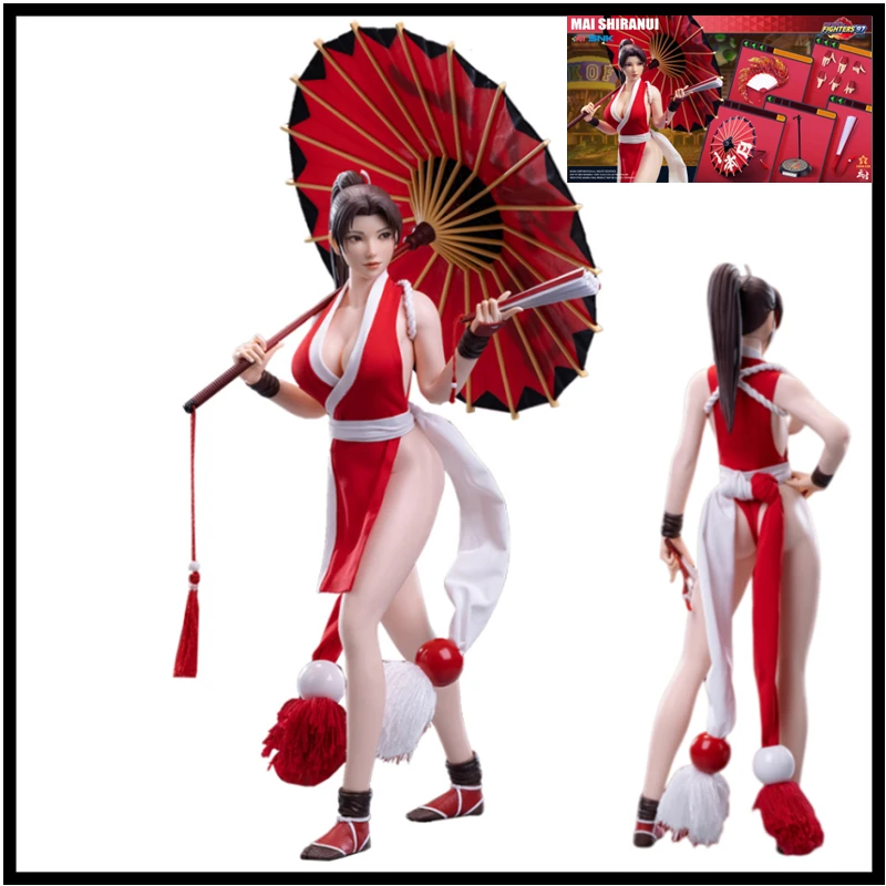 

Presale 27Cm Snk 1/6 The King of Fighters 97 Mai Shiranui Ts-Xzz-002 Collectible Anime Games Action Figure Model Kid Toys Gifts