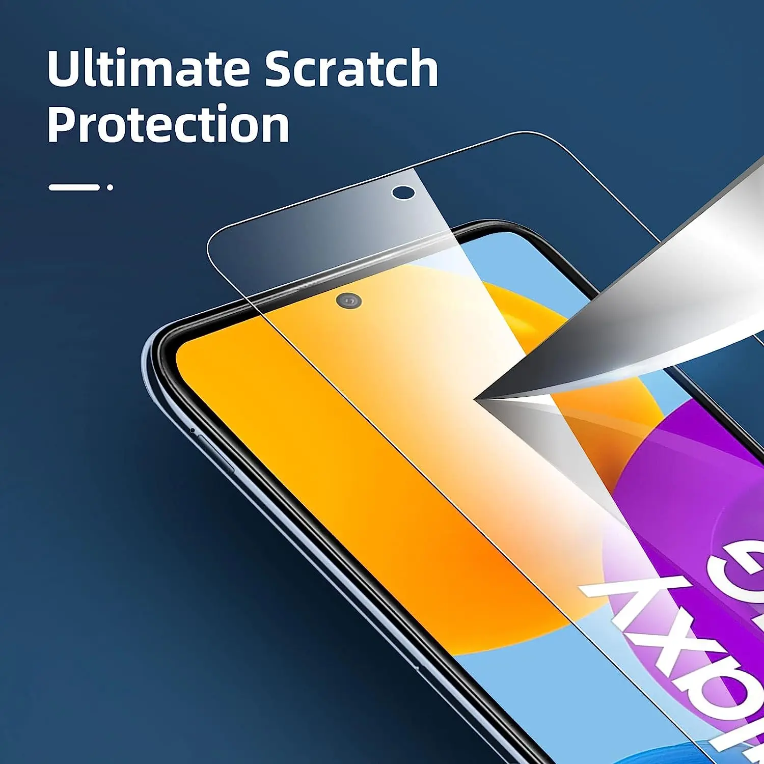 2/4Pcs Screen Protector Glass For Samsung Galaxy M52 Tempered Glass Film