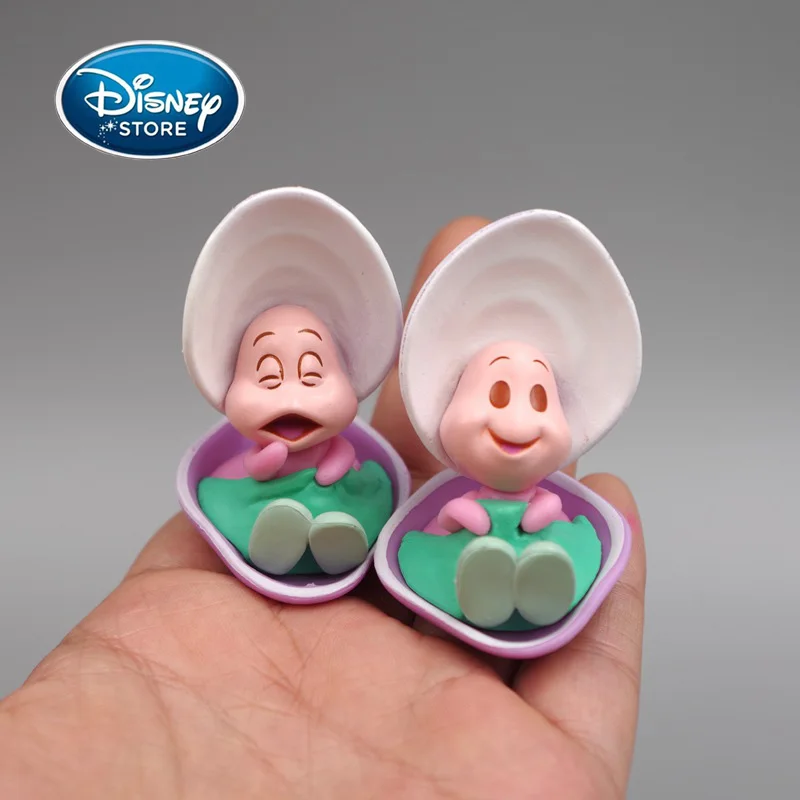

3Pcs/Set Disney Kawaii Alice In Wonderland Oyster Baby Action Figure Doll Toy Cartoon Alice Curious Oyster Anime Figures Pendant