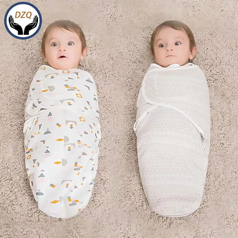 

Детский спальный мешок, конверт для новорожденных, кокон, мягкое Пеленальное Одеяло из 100% хлопка для 0-6 месяцев